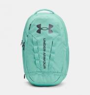 UA Hustle 5.0 Backpack Neo Turquoise/Metallic Green Grit - 1361176361OSFA UA Hustle 5.0 Backpack Neo Turquoise/Metallic Green Grit - 1361176361OSFA