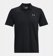 UA Men's Performance 3.0 Polo Black/Pitch Gray Small - 1377374001SM