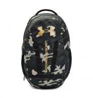 Under Armour Hustle 5.0 Backpack Black/Camo - 1361176-007-OSFA