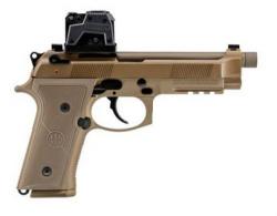 Beretta M9A4 9mm, 5" Barrel, Flat Dark Earth, Optics Bundle w/Steiner MPS 3.3 MOA Red Dot, 18 Rounds - JM9A4G18CO