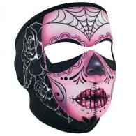 ZANheadgear Full Mask Neoprene Sugar Skull - WNFM082