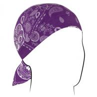 ZANheadgear Flydanna Headwraps Purple, One Size - Z703