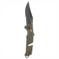 SOG Specialty Knives & Tools Trident At - Olive Drab - Partially Serrated - 11-12-11-41