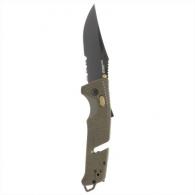 SOG Specialty Knives & Tools Trident At - Olive Drab - Partially Serrated - 11-12-11-41 SOG Specialty Knives & Tools Trident At - Olive Drab - Partially Serrated - 11-12-11-41