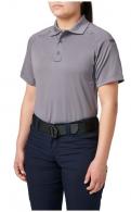 5.11 Tactical Womens Performance Short Sleeve Polo Gray Small - 61165-092-S