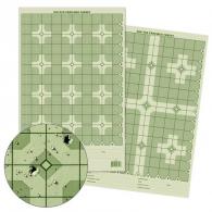 Precision Distance Cross MOA Shooting Target - 11x17 - TGMOALR-C