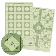 Precision Distance Diamond MOA Shooting Target - 11x17 - TGMOALR-D