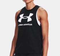 Ua W Live Sportstyle Tank-BLK, LG - 1356297001LG