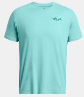 UA Marlin Short Sleeve, Men's, Radial Turquoise, S - 1382907482SM