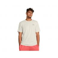 Under Armour Men's UA Outdoor Cube Short Sleeve Shirt - White Quartz/Sky Blue - Large - 1382909114LG