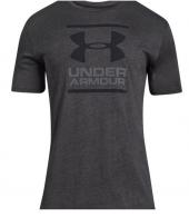 UA GL Foundation Short Sleeve Shirt, Men's, Charcoal Heather, XL - 1382915011XL
