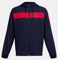 UA Freedom Windbreaker, Men's, Midnight Navy, L - 1382947410LG