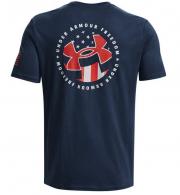 UA Freedom USA T-Shirt, Men's, Academy, 2XL - 13829749942X