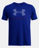 Freedom Amp T-Shirt Blue Small - 1382989400SM