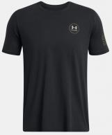UA Freedom Mission Made T-Shirt, Men's, Black, XL - 1382989410XL