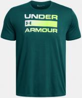 UA Team Issue Wordmark Short Sleeve, Men's, Teal, L - 1383356390LG