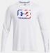 UA Fish Pro Freedom Long Sleeve, Men's, White, S - 1383578100SM