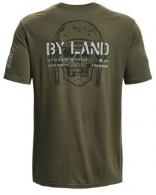 UA Freedom By Land T-Shirt, Men's, OD Green, M - 1385949390MD