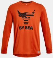 Project Rock Veterans Day By Sea Long Sleeve, Men's, Scorched, M - 1385950410MD Project Rock Veterans Day By Sea Long Sleeve, Men's, Scorched, M - 1385950410MD