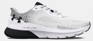 UA HOVR Turbulence 2 Running Shoes, Men's, White and Black, Size 10.5 - 302652010910.5