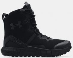 UA Micro G Valsetz Wide (4E) Tactical Boots, Men's, Black, Size 11 - 302738400111