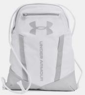 UA Undeniable Sackpack, White - 1369220100OSFM