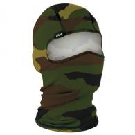 ZANheadgear Polyester Balaclava Woodland Camo - WBP118