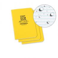 Stapled Notebook - 3.25 x 4.625 - 3 Pack Yellow - 371FX-M Stapled Notebook - 3.25 x 4.625 - 3 Pack Yellow - 371FX-M