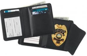 Strong Leather Co Deluxe Hidden Badge Wallet - 79230-9542