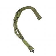 NcStar Single Point Bungee Sling with QD Swivel, Green - AQDBS1G