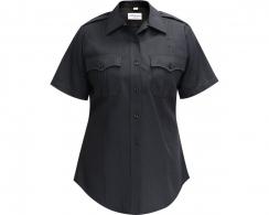 Flying Cross Deluxe Tropical Rayon Women's Short Sleeve Navy Shirt Chest Size 38 - F1 154R66 86 38