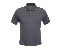 Flying Cross Men's Short Sleeve Impact Grey Polo Size M - F1 3200 01 MEDIUM