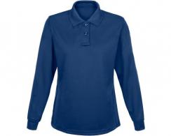 Flying Cross Women's Long Sleeve Impact Royal Blue Polo Size M - F1 3220W 66 MEDIUM