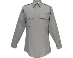 Flying Cross Command Men's Long Sleeve Grey Shirt With Zipper Neck Size 16 Sleeve Length 34 - F1 33W78Z 01 16.0 34/35
