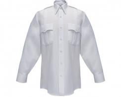 Flying Cross Duro Poplin Two Pocket Front Men's Long Sleeve White Shirt Neck Size 17 Sleeve Length 35 - F1 35W54 00 17.0 35
