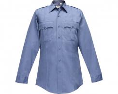 Flying Cross Duro Poplin Men's Long Sleeve Marine Blue Shirt Neck Size 16 Sleeve Length 33 - F1 35W54 35 16.0 33
