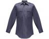 Flying Cross Duro Poplin Men's Long Sleeve Midnight Navy Shirt Neck Size 20 Sleeve Length 34 - F1 35W54 76 20.0/20.5 34/35