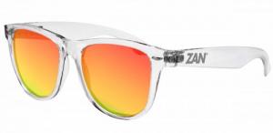 ZANheadgear Minty Sunglass Matte Gray Frame Smoked Cyan Mirror Lens - EZMT04