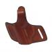 Bianchi 5 Black Widow Leather Holster Plain Tan, Size 01, Left Hand - 12962