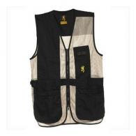 Browning Trapper Creek Vest XXX-Large, Black/Tan