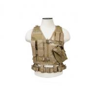NcStar Tactical Vest Childrens, Tan XS-S - CTVC2916T