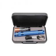 Maglite Solitaire LED Flashlight 1AAA, Blue - J3A112