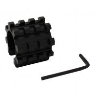 NcStar 12 Gauge Shotgun Tri-Rail, Weaver Mount for 1" Mag Tube - MT12G NcStar 12 Gauge Shotgun Tri-Rail, Weaver Mount for 1" Mag Tube - MT12G