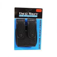 Uncle Mikes Mirage Double Pistol Mag Case - 74362