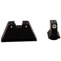 Trijicon Bright and Tough Night Sight Suppressor Set For Glock 20/21/29/30/36/40/41, White Front / Black Rear with Green Lamps - GL204-C-600695 Trijicon Bright and Tough Night Sight Suppressor Set For Glock 20/21/29/30/36/40/41, White Front / Black Rear with Green Lamps - GL204-C-600695