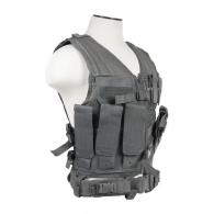 NcStar Tactical Vest Urban Gray, XL-XXL+ - CTVL2916U