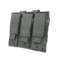 NcStar Triple Pistol Mag Pouch Urban Gray - CVP3P2932U