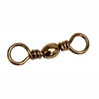 Eagle Claw Brass Barrel Swivel Size 1 (Per 12) - 01111-001