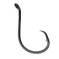 Gamakatsu Octopus Hook Size 2/0, Circle, Offset Point, NS Black, Per 25 - 208412-25