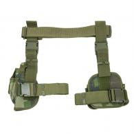 NcStar 3 Piece Drop Leg Holster/Mag Holder Woodland Camo - CV2908WC